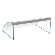 GREAT NORTHERN Roller Machine Clear Cover 9-Hot Dog -Tempered Glass Sneeze Guard