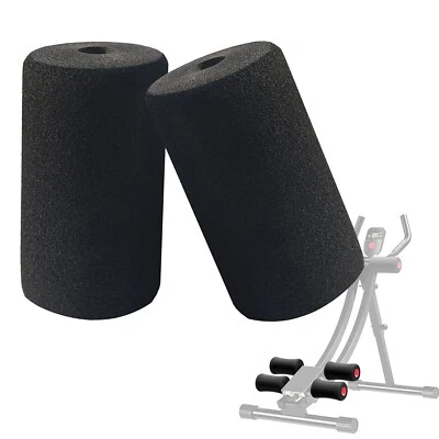 2Pcs Foot Foam-Pads Rollers For Leg Extension / Weight Bench Fitness Equipment