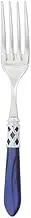Vietri ALD-9805B Aladdin Antique Serving Meat Fork, Blue