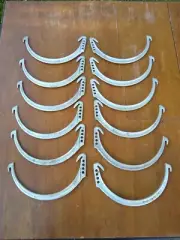 12 Galvanized Steel 7" circle hanger for half round rain gutter - BB Berger Bros