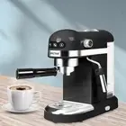 Spector Coffee Machine Electric Espresso Maker Grinder 20 Bar Milk Frother Black