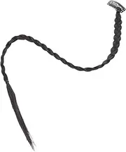 WOONEKY Ponytail Hair Extension Braided for Women 4pcs Long Braided Hair Clips