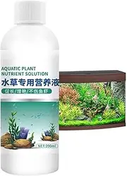 Fish Tank Plant Fertilizer - Nourish Plant Fertilizer - Effective Thriving Plant Food, Plant Growth Booster 200ml for Fish Tank & Aquarium