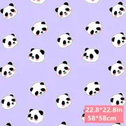 20 Sheet Panda Printed Wrapping Paper Bouquet Present Packaging paper DIY 23x23"