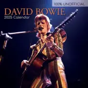 Gifted Stationery Co, David Bowie 2025 Wall Calendar