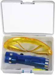 Fluorescent Protective Glasses Air Conditioning Accurate Leak Detector Kit Tools
