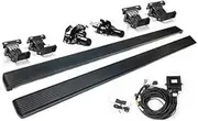 ADCCH Electric Retractable Side Steps Power Running Boards Deployable Footrest Automatic Thresholds Compatible for Ford Ranger 4 Door Year 2015+((2015 to 2018))