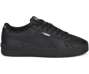 PUMA WOMENS JADA RENEW CASUAL SHOES - PUMA BLACK / PUMA BLACK / PUMA SILVER