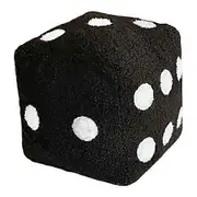 Dice Pillow Simulation Dice Plush Pillow Cubic Cube Plush Cushion Stuffed Sofa Back