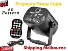 60 Pattern Laser Projector Stage Light LED RGB Party KTV Club DJ Disco Lights
