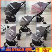 Baby Buggy Pram Mosquito Cover Net Pushchair Stroller Fly Insect Protect AU