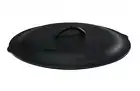 Lodge 12 Inch Cast Iron Lid. Classic 12-Inch Cover Lid with 12-inch