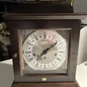 VINTAGE HAMILTON WHEATLAND 8 DAY KEY WOUND MANTLE CLOCK 340-020 New