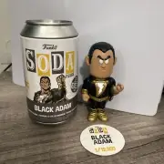 Funko Vinyl Soda Figure Common Black Adam DC Comics limited to 15,000 figures