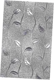 IMIKEYA Non Adhesive Stained Glass Window Film Static Cling Window Shading Film Scratch Resistant for Bathroom Daytime Privacy