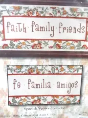 Design Works Counted Cross Stitch Kit - Faith Family Friends #2474 Debbie Dewitt
