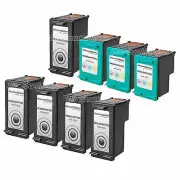 8PK CB336WN CB338WN for HP 74XL 75XL Ink PhotoSmart C4450 C4472 C4473 C4483 4485