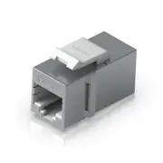 Ubiquiti Pass-through Cat6A Keystone Coupler 12-Pack [UACC-Keystone-Coupler-C6A]