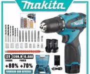 Makita DF330 Drill 12V Cordless Industrial Grade Handheld Drill Tool Set