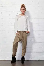 Danny Drop Crotch Pant--SAS-9301PWSS