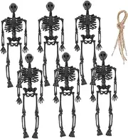 BCOATH 1 Set Decor Haunted House Skeleton Halloween Skeleton Simulation Skeleton Stylish Skeleton Scene Ornament Skeleton Crafts Scary Skeleton Pendant Halloween Prop Plastic Indoor Ghost