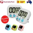 Large Magnetic Digital Kitchen Timer Clock Countdown Alarm Sport Stick Cook Loud