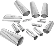 Pcs Reusable Caulking Nozzles Duckbill Type Nozzle Tips Metal Caulking Tool for Wall and Glass Sealing