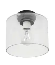 DIY Batten Fix Oblong Shape Clear/Black