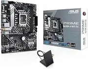 ASUS Prime H610M-A D4 Intel® H610 (LGA 1700) mic-ATX Motherboard with DDR4, PCIe 4.0, Dual M.2 Slots, Intel® 1 Gb Ethernet, DisplayPort, HDMI, D-Sub, USB 3.2 Gen 2 Ports, SATA 6 Gbps, and Aura Sync