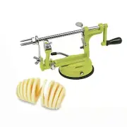 Apple Slicer, Peeler & Corer Machine, Avanti, Green, Potato / Spiral / Fruit
