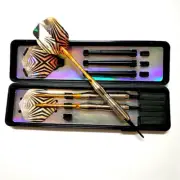 Professional Electronic Soft Tip Darts 18G Darts with Aluminum Alloy Shaft Purpl