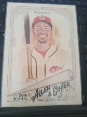 2018 Topps Allen & Ginter Jumbo 5x7 ANTHONY Rendon NATIONALS #D/49