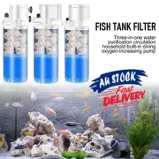 Hang-on-Back Aquarium Filter with Adjustable Flow Fish Tank Filter for Aquarium