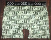 Mens Stand Out Be Odd Benjamins boxer brief SIZE XL (40/42)