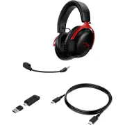 HyperX Cloud III Wireless Gaming Headset (Red)