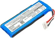 CellEdge 3000mAh Battery Compatible with JBL Flip 3, Flip 3 Gray, Flip 3 Splashproof, JBLFLIP3GRAY, for Part No. GSP872693, GSP872693 02, P763098 03