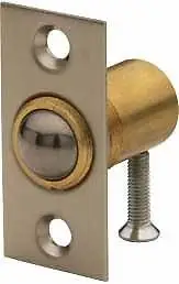 Baldwin 0426150 Adjustable Ball Catch, Satin Nickel