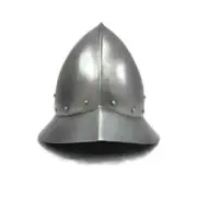 Medieval Kettle Hat Armor Helmet Medieval Knight Crusader Steel Armor