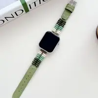 在飛比找蝦皮購物優惠-蘋果手錶iwatch錶帶波西米亞彩色串珠手錶帶-i0014