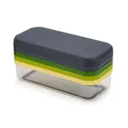 4pc Joseph Joseph Multi-Prep Compact Grater & Slicer 22cm