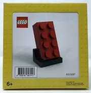 New Sealed Lego 6313287 Buildable 2x4 Red Brick