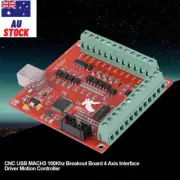 CNC USB MACH3 Breakout Board 4 axis Interface Driver Motion Controller 100Khz AU