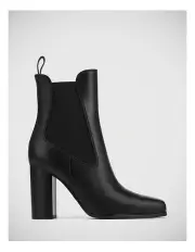 [Wittner] Haze Ankle Leather Boots in Black