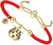 [SOESFOUFU] Knot String Red Rope Bracelet Braided Cord Chain Wrist Jewelry Chinese Cultural Present Newborn Blessing Fashion Accessory