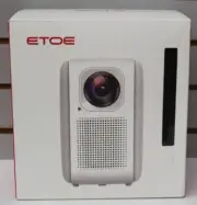 Etoe Model A1192 E2 Pro Projector Native 1080P FHD 4K, WiFi, 5G, Bluetooth, Apps