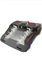 LucaSng Game Laptop Cooling Pad Cooling Stand Pad Silent Fan Cooling Panel Cooli