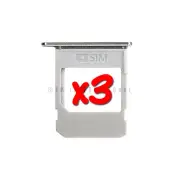 Lot of 3 White SIM Holder / SIM Card Tray For Galaxy Note 5 N920P N920T N920V