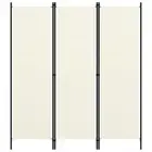 3-Panel Divider Privacy Screen Modern Style Partition Foldable Room Separator