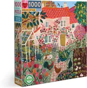 eeBoo - English Cottage Puzzle 1000pc