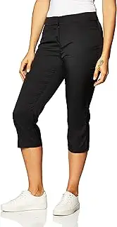 PGA Tour Women's 22" Tech Capri Golf Pants with Comfort Stretch Waistband - Size 2-18 Plus
